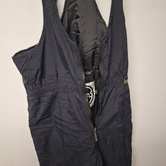 Sno Tools Snow Pants Bibs Ladies Womens 14 Black Boarding Ski Sledding Winter - Picture 10 of 12